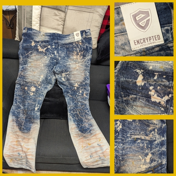 Men's jeans Encrypted brand - Picture 3 of 3